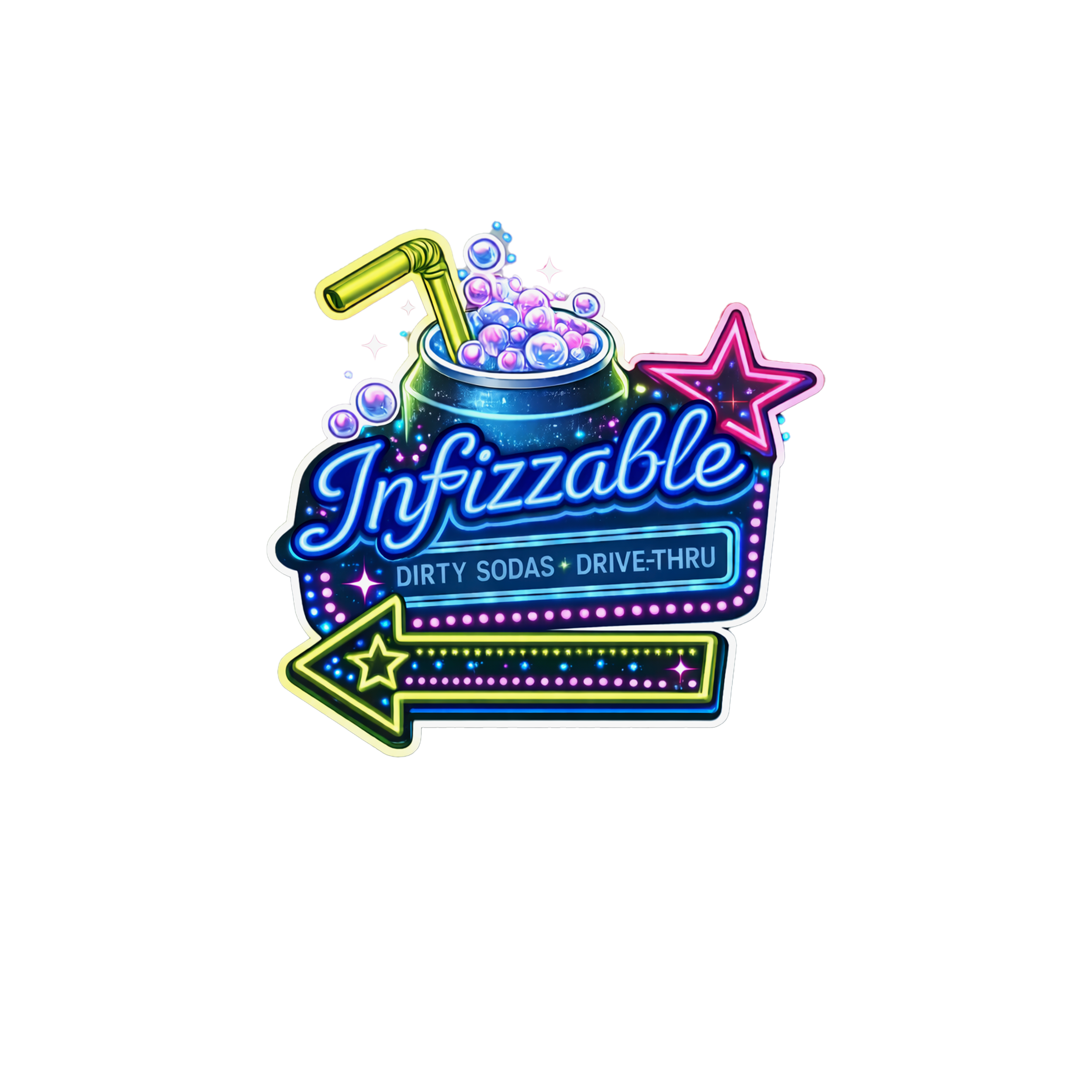 Infizzable Dirty Sodas Drive-Thru partner logo